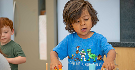 Child playing