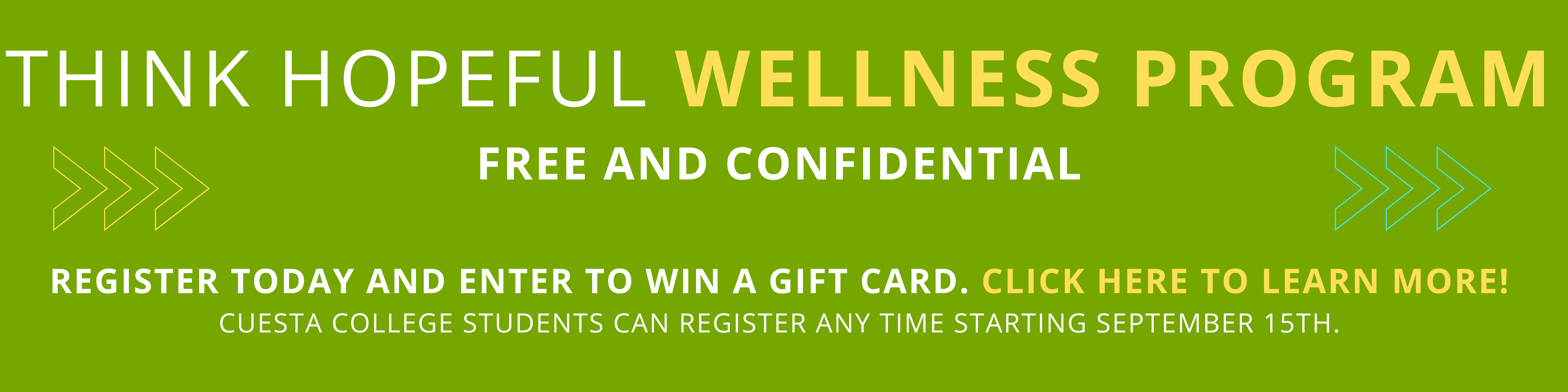 Think Hopeful wellness program Think Hopeful wellness program